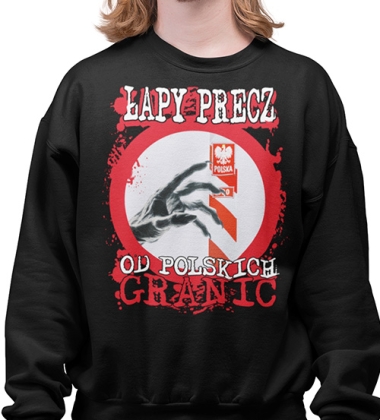 Bluza PATRIOTYCZNI ŁAPY PRECZ